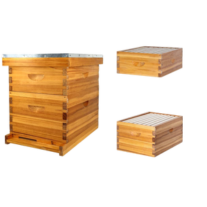 Baqian thiết bị nghề nuôi ong Nhà máy cung cấp sáp tráng tổ ong 3 lớp linh sam bằng gỗ Nghề Nuôi Ong Bee Hive - Product Image 6