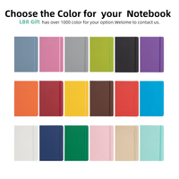 Cadeaux promotionnels, carnets de notes personnalisés, logo d'entreprise, couverture en cuir PU portable A5, impression UV personnalisable, options de pages personnalisées