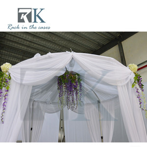 Portable Pipe and Drape Kit Outdoor Backdrop Stand Aluminum Pipe and Drape <b>Frame</b> for <b>Weddings</b> and Event - Product Image 3