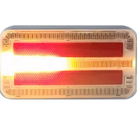 Feu arrière LED dynamique IP66 DC12-24V avec clignotant, feu de position et feu stop pour camion et remorque
