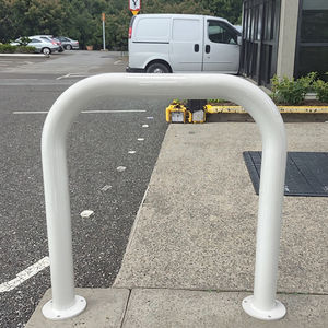 Barriera di Sicurezza Pedonale in Acciaio Q235 Resistente, Tubo ad Anello 75x75mm Verniciato a Polvere, Grado Ingegneristico - Product Image 5