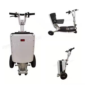 Plegable adecuado para pasajeros de mediana edad y ancianos <span class=keywords><strong>Scooter</strong></span> de movilidad eléctrica con función de asistencia - Product Image 2