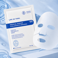 Masque à l'hyaluronate de sodium pour resserrer les pores, apaisant, réparateur, nourrissant en profondeur, hydratant et illuminateur
