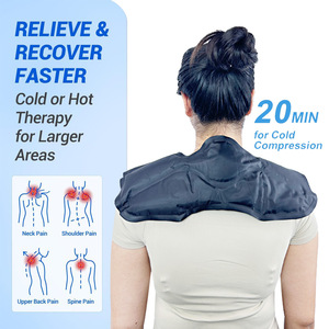Sac <span class=keywords><strong>de</strong></span> physiothérapie en gel super doux pour le cou et l'épaule, compresse chaude/froide, soin médical <span class=keywords><strong>de</strong></span> classe I, 58x19.5cm, soulagement des douleurs musculaires - Product Image 3