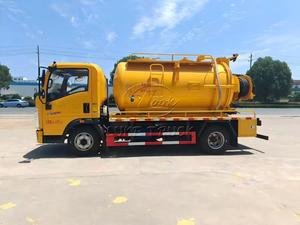 Howo 4x2 <b>Vacuum</b> Sewage Truck 5-6m³, 24MPa Jet <b>Pump</b> SK9 <b>Vacuum</b> <b>Pump</b> Remote Self-Dumping Sewer Dredger - Product Image 2