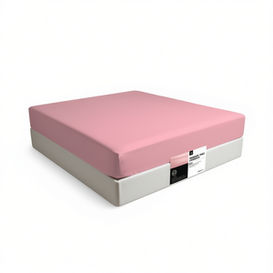 Sábana Ajustable 100% Algodón Rosa Francés Queen 160x200cm - Product Image 3