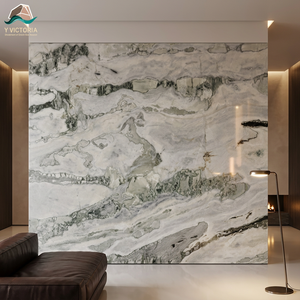 Mint Green <b>Marble</b> for Kitchen Island Countertops Dining Tables Bedrooms Living Rooms Villas Staircases Entrywalls - Product Image 2