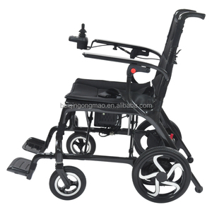 รถเข็นวีลแชร์คาร์บอนไฟเบอร์คุณภาพสูง พร้อมมอเตอร์ไร้แปรงถ่าน รุ่น BQ3901 ที่นั่งพับได้ ปรับระดับได้ โครงเหล็กและอะลูมิเนียม - Product Image 4