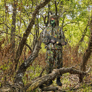 Goz COD <span class=keywords><strong>MW2</strong></span> 3D Leafy Bow Caché Costume Enfants Enfants Jeunes Sniper Chasse Camouflage Neige Vêtements Gillie Ghillie Costumes Camouflage - Product Image 5