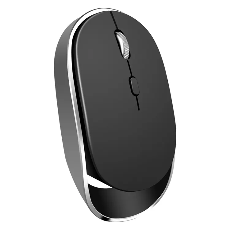 LED Wireless Mouse Merry M90 Slim Rechargeable Wireless Silent Mouse 2.4G Bluetooth Portable USB Optical Wireless Computer Mice