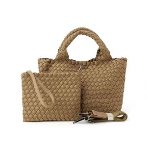 Nouveau sac tissé en néoprène sac à main tissé à la main de haute qualité femmes sac à bandoulière en Nylon plage sac fourre-tout en néoprène - Product Image 1