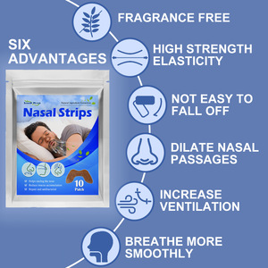 2025 produk laris sekali pakai efektif tinggi tidur bantuan kanan Anti mendengkur bernapas strip hidung yang lebih baik - Product Image 3