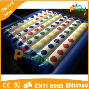 Jeu <span class=keywords><strong>de</strong></span> Twister gonflable personnalisé avec logo pour l'extérieur, jeu <span class=keywords><strong>de</strong></span> carnaval gonflable, jeu sportif gonflable Twister - Product Image 5