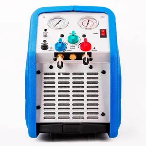 r134a refrigerant gas HBS Car air conditioning Recovery Unit 1/2HP Fully-Auto A/C Refrigerant Recovery Machine