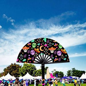 Abanico Plegable de Bambú de 13 Pulgadas para Baile, con Sonido Fuerte, Personalizado con Logotipo Impreso por Sublimación para Bodas - Product Image 5