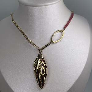 สร้อยคอแฟชั่นโซ่ทองชุบอัลลอยด์สุดฮิตสำหรับงานปาร์ตี้ - Product Image 1