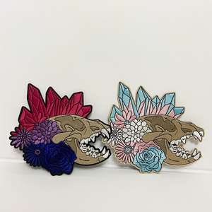 Vá nhà sản xuất tùy chỉnh thêu các bản vá lỗi Nhiệt Báo Chí may trên sắt trên <span class=keywords><strong>SF</strong></span> thêu các bản vá lỗi cho quần áo - Product Image 4