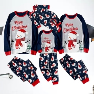 Năm Mới Bán Buôn Sẵn Sàng Để Tàu Phù Hợp Với Giáng Sinh Đồ Ngủ Cho Gia Đình Santa Claus 3XL <span class=keywords><strong>4XL</strong></span> Giáng Sinh Vui Vẻ Gia Đình Đồ Ngủ - Product Image 2