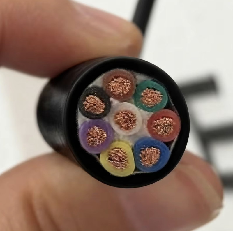 Shielded Twisted Pair Copper Cable Control