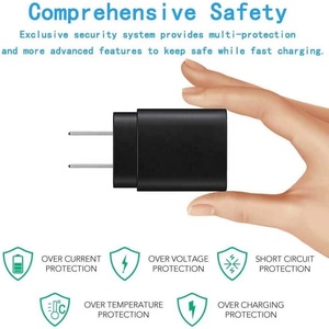 Cargador Tipo C de 25W PD USB <span class=keywords><strong>Carga</strong></span> Rápida 5V/3A Salida OTP para Samsung S23 S22 S21 S20 Note 20 10 9 8 <span class=keywords><strong>Pixel</strong></span> <span class=keywords><strong>6</strong></span> 5 4 <span class=keywords><strong>Pro</strong></span> XL - Product Image 5
