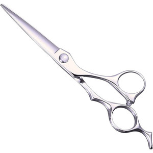 Ciseaux à cheveux Inoue Kazaku 6 pouces en acier inoxydable 440C, ciseaux de coiffure professionnels, manche moyen, design irrégulier - Product Image 2