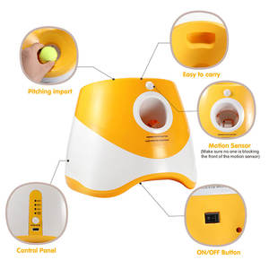 Mesin peluncur bola tenis Harga murah penjualan laris peluncur bola mainan kucing robot interaktif - Product Image 5