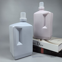 260ml 450ml 500ml 1L 2L carré vide liquide emballage conteneur en plastique liquide détergent à lessive bouteille