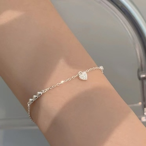 Pulsera de Plata 925 con Circonitas Brillantes, Diseño Simple y Elegante, Personalizable, Novedad 2024 - Product Image 2