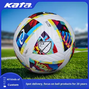 โรงงานผลิตฟุตบอลหนังไร้รอยต่อ โลโก้ CLS ขนาด <span class=keywords><strong>4</strong></span> 5 สำหรับผู้ใหญ่ นักเรียนระดับประถม/<span class=keywords><strong>ม</strong></span>ัธยม ใช้ในการสอบและการฝึกซ้อม - Product Image 3
