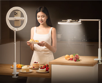 Anneau lumineux LED professionnel pour téléphone portable, idéal pour les selfies, les vidéos et le streaming en direct sur TikTok - Support de téléphone portable avec éclairage