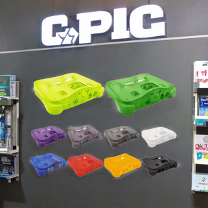 Ergonomique avec tournevis exclusif nouveau N64 remplacement atomique violet coque housse pour N64 Nin Tendo <span class=keywords><strong>64</strong></span> accessoires de jeu - Product Image 2