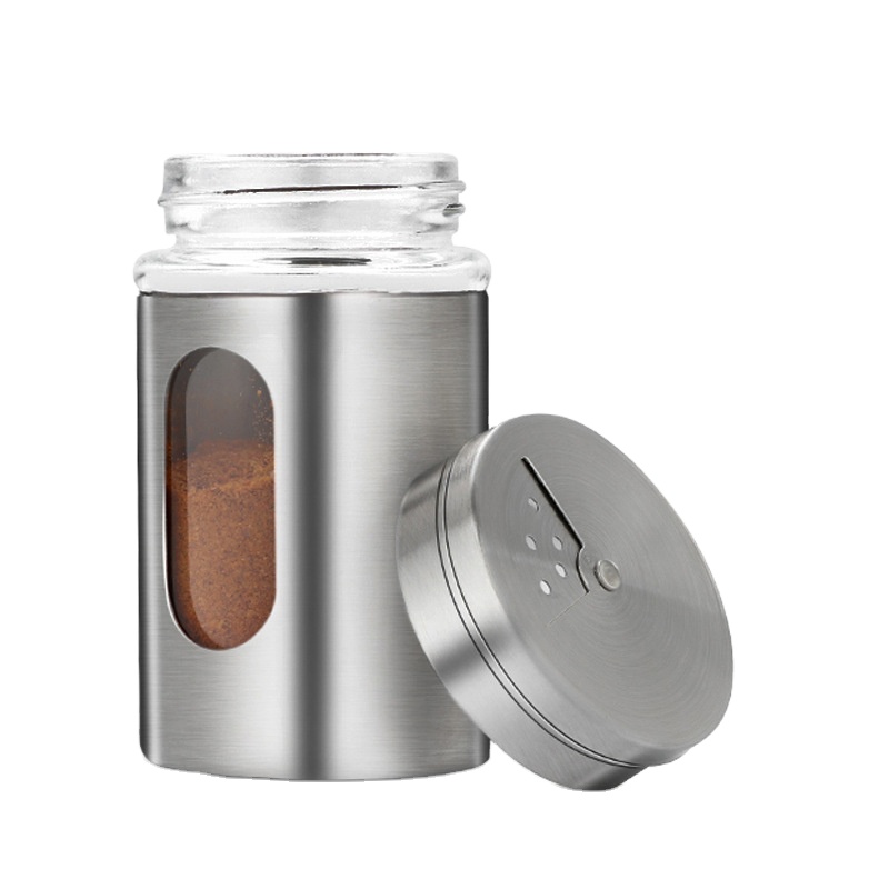 100 мл стеклянный контейнер для хранения специй 80 мл Приправа бутылки 4oz120ML стеклянная банка для специй с встряхнуть