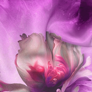 HYSK <span class=keywords><strong>100</strong></span>% 桑純粋なシルク生地中国サテンデジタルプリントCharmeuseメーカー塗装花用カフタン着物ドレス - Product Image 4