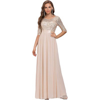Robe longue Maya Deluxe pour femme, à bretelles spaghetti, coupe trapèze, col en V, taille empire, pour mariage, demoiselle d'honneur, bal de promo, soirée, effet illusion diamant, noire