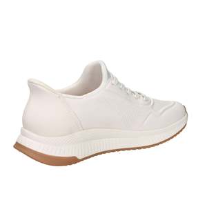 Zapatos Skechers Donna Slip On <span class=keywords><strong>para</strong></span> <span class=keywords><strong>caminar</strong></span>, de cuero blanco, calzado informal y cómodo <span class=keywords><strong>para</strong></span> <span class=keywords><strong>mujer</strong></span> - Product Image 5