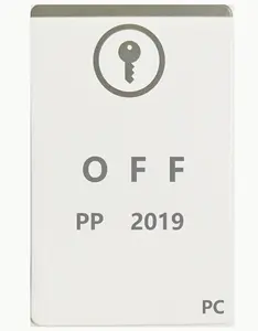 ปิด 2019 Professional Plus / ปิด PP 2019 DVD คีย์เข้าเล่มแบบเต็มแพ็คเกจการเปิดใช้งานออนไลน์