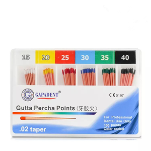 Penjualan Langsung Pabrik Dinuo Produk Dental GAPADENT 02 04 06 Taper Endo Saluran Akar Mengisi Titik Gutta Percha - Product Image 5