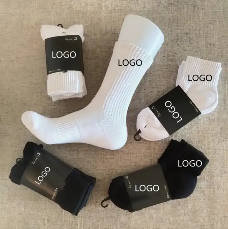 WUYANG Factory low MOQ unisex crew OEM personalized design customized socks sox custom logo socks