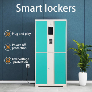 Supermarket Electronic Bag <strong>Locker</strong> Smart Store <strong>Locker</strong> Face Recognition Barcode Fingerprint <strong>Wechat</strong> <strong>Locker</strong> - Product Image 5