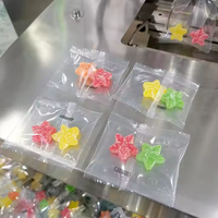 Machine d'emballage automatique verticale haute vitesse pour sachets de bonbons, avec comptage automatique, pour bonbons gélifiés et bonbons mous, machine de scellage et d'emballage de sachets de 30g