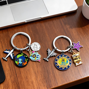 Llavero Personalizado Hecho a Mano con Molde Económico, Llavero de Acero Inoxidable con Cámara Digital, Bonitos Amuletos para Bolsos - Product Image 6