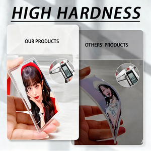 Mềm rõ ràng thẻ bóng chày Tay áo giao dịch tiêu chuẩn phù hợp với mtg thẻ bóng đá thể thao animato trò chơi tùy chỉnh thiết kế thẻ Top loader - Product Image 3