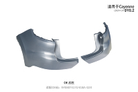 Parachoques Trasero Original para Porsche Cayenne 9Y0.2 2024 2025 2026, 9Y0807417J G2X 9Y0807418A G2X
