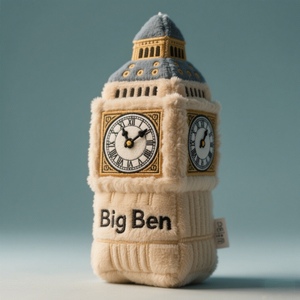 Tùy chỉnh lớn Ben đồ chơi sang trọng <span class=keywords><strong>London</strong></span> mốc nhồi Đồng hồ lưu niệm cho các cửa hàng du lịch và chương trình khuyến mãi OEM - Product Image 2