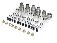 Attache de fraisage en acier inoxydable en aluminium Pièces d'usinage CNC personnalisées Vis d'estampage en métal Usine usinée Quincaillerie Chengshuo