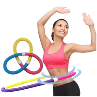 Logiciel PVC 3 couleurs Printemps Huala Circle Portable Équipement d'exercice amincissant pour la maison et les voyages