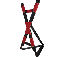 HM BDSM bois rembourré X cadre croix Flogger Bondage fessée banc punissant jeu donjon fétiche sexe meubles St Andrews croix
