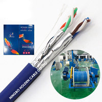 Cable de Comunicación de Red Personalizable, Impermeable, 305m, 0.51 Cca Cu, Cat 6, 6a, 7, Cat6, Cat6a, Cat5e, Cat7, UTP, FTP