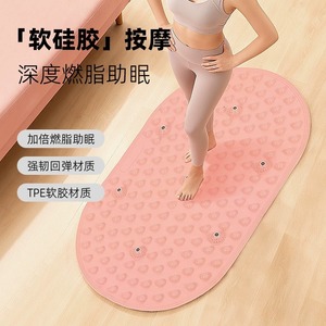 Alfombrilla de acupresión magnética de silicona extra grande para masaje de pies, para correr, hacer ejercicio y cuidado de la salud - Product Image 4