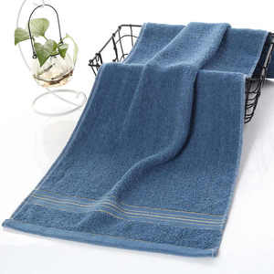 Toallas de baño tejidas de algodón de lujo al por mayor engrosadas de secado rápido respetuosas con el medio ambiente para uso doméstico puesto de regalo logotipo bordado patrón sólido - Product Image 4